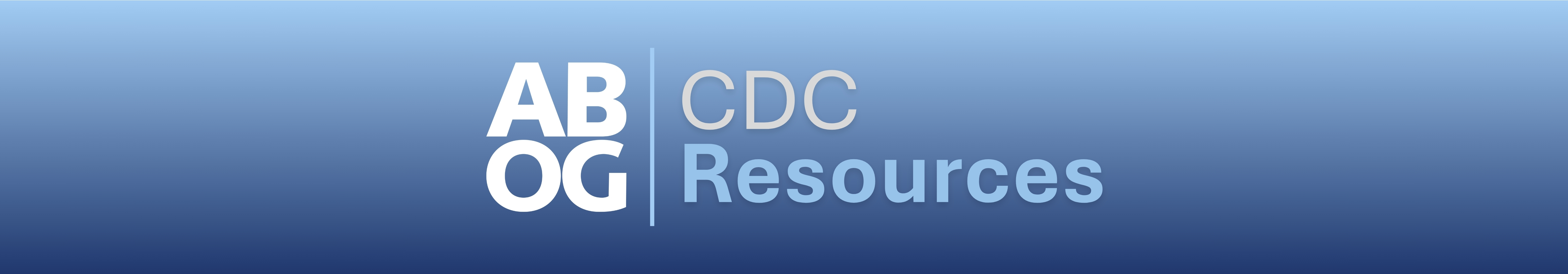 CDC Resources