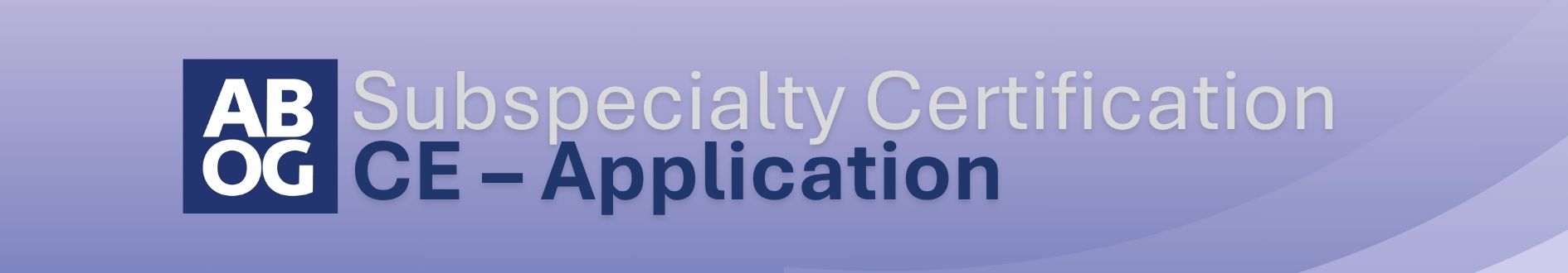 Subspecialty Certification Bulletins (12)