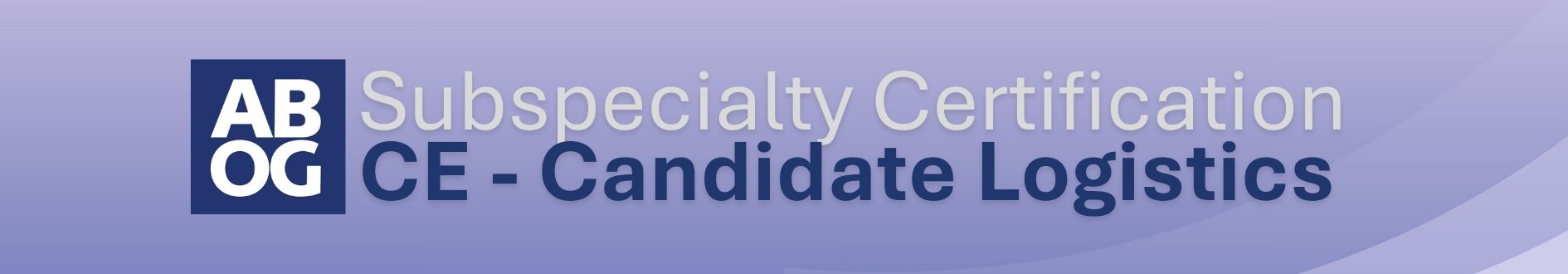 Subspecialty Certification Bulletins (7)